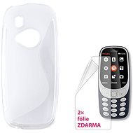 CONNECT IT S-COVER a Nokia 3310-hez (2017), átlátszó - Mobiltelefon tok
