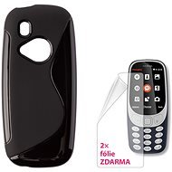 CONNECT IT S-COVER for Nokia 3310 (2017) Black - Phone Case