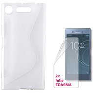 CONNECT IT S-COVER a Sony Xperia XZ1-hez, átlátszó - Mobiltelefon tok