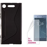 CONNECT IT S-COVER for Sony Xperia XZ1 Black - Phone Case