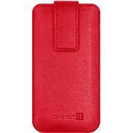 CONNECT IT U-COVER S piros - Mobiltelefon tok