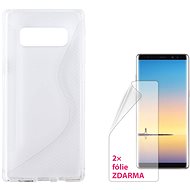CONNECT IT S-COVER for Samsung Galaxy Note 8 CLEAR - Phone Case