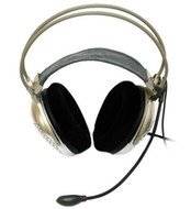 Sluchátka s mikrofonem TEAC PowerMax HP-10 - externí panel, 2x 5.1 + 1x stereo vstup - Headphones