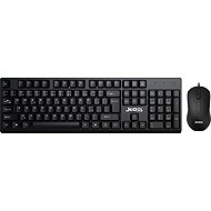 JEDEL G19 Wired set, Black - Tastatur/Maus-Set