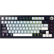 JEDEL KL81 white/black/blue mix - Gaming Keyboard