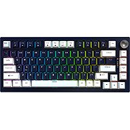 JEDEL KL81 black/white/blue mix - Gaming Keyboard