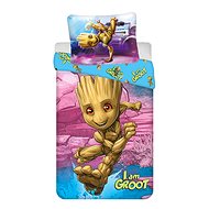 Jerry Fabrics Groot I am Groot 140 × 200, 70 × 90 cm - Children's Bedding