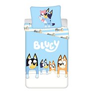 Jerry Fabrics Linen Bluey 140 × 200, 70 × 90 cm - Children's Bedding