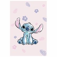 Jerry Fabrics Microflannel Blanket Lilo and Stitch Pink 100 × 150 cm - Blanket