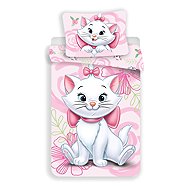 Jerry Fabrics sheets Marie Cat Pink, 140 × 200 cm, 70 × 90 cm - Bed Linen