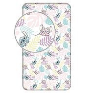 Jerry Fabrics Sheet Lilo and Stitch - Leaves 90 × 200 × 25 cm - Bedsheet