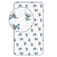 Jerry Fabrics Sheet Lilo and Stitch - Ohana White 90 × 200 × 25 cm - Bedsheet