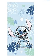Jerry Fabrics Towel Lilo and Stitch Ohana blue 70 × 140 cm - Bath Towel