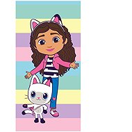 Jerry Fabrics Bath Towel Gabbys Dollhouse colours 70 × 140 cm - Bath Towel