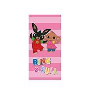 Jerry Fabrics Bunny Bing Playing together 70 × 140 cm - Bath Towel