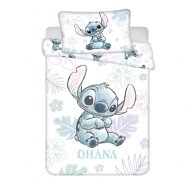 Jerry Fabrics Lilo and Stitch Ohana white baby 100 × 135, 40 × 60 cm - Bed Linen