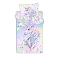 Jerry Fabrics Photo print Unicorn pastel rainbow 140 × 200, 70 × 90 cm - Bed Linen