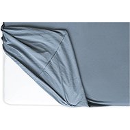 HEDDA Jersey Lycra premium sheet anthracite, size 180 × 200 cm - Bedsheet