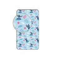 Jerry Fabrics Sheet Lilo and Stitch Blue 90 × 200 × 25 cm - Bedsheet