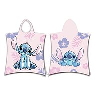 Jerry Fabrics Beach towel/poncho Lilo and Stitch Pink 50 × 115 cm - Children's Bath Towel
