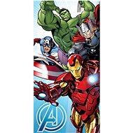 Jerry Fabrics Avengers light blue 70 × 140 cm - Children's Bath Towel