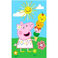 Carbotex Baby towel Pepina Piglet Ice Cream Pyramid 30 × 50 cm - Towel