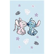 Jerry Fabrics Baby Towel Lilo and Stitch Light blue 30 × 50 cm - Towel
