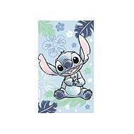 Jerry Fabrics Baby towel Lilo and Stitch Ohana blue 30 × 50 cm - Towel