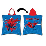 Jerry Fabrics Pončo Spider-man Webshot 50 × 115 cm - Towel Poncho