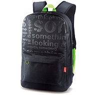 Genius GB-1500X Black-Green - Laptop Backpack