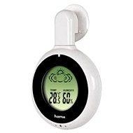 HAMA Solární teploměr/vlhkoměr s přísavkou na sklo - Thermometer