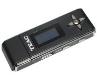 TEAC MP-222 černý (black), 2GB, MP3/ WMA přehrávač, dig. záznamník, FM tuner, OLED, USB2.0 disk, 1x  - MP3 Player