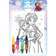 Frozen Colouring Set with Double-Sided Wax Crayons - Colouring Book