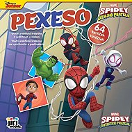 Pexeso in Spidey notebook - Memory Game