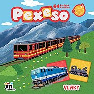 Pexeso in the book Trains - Memory Game