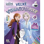Large Colouring Pages: The Ice Kingdom - Colouring Book