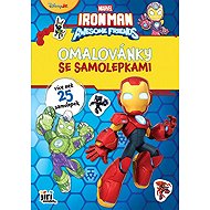 A4 se samolepkami Ironman - Colouring Book