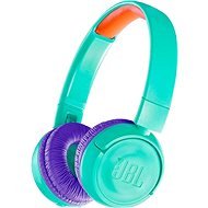 JBL JR300BT, kékes-zöld - Vezeték nélküli fül-/fejhallgató