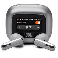 JBL Live Flex 3, ezüst - Vezeték nélküli fül-/fejhallgató