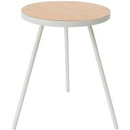 YAMAZAKI Stolek kulatý Tower 5558, v.50 cm, bílý - Side Table