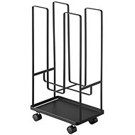 YAMAZAKI Cardboard Organizer Tower 5761, black - Cart