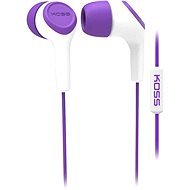 Koss KEB/15i, Purple (24 Month Warranty) - Headphones