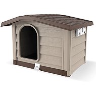 Empt Doghouse Bungalow M 89 × 75 × 62 cm, brown - Dog Kennel