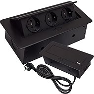 Izoxis Flush-mounted drawer - Surge Protection Socket Strip
