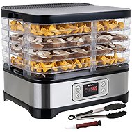 Ruhhy Mushroom, fruit and vegetable dryer 10 l, 5 trays, LCD, 24 h timer, 35-70 °C - Food Dehydrator