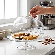 EMPT High-quality glass stand with cover - Tiered Stand