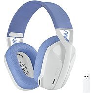 Logitech G435 LIGHTSPEED Wless Gaming Headset, White - Gaming Headphones
