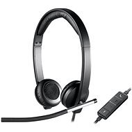 Logitech USB Headset H650e - Fej-/fülhallgató