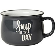 GUSTA Soup cup 500ml grey - Mug