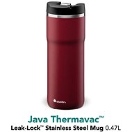 ALADDIN Java Thermavac Leak-Lock™ vacuum thermo mug 470 ml Burgundy Red - Thermal Mug